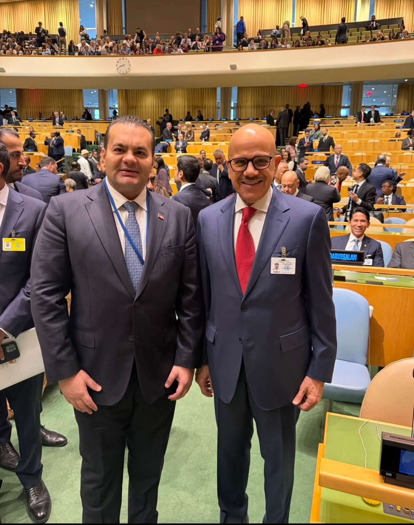 Ambassador Mohamad El Zohbi at the 81st Session of the United Nations General Assembly in New York